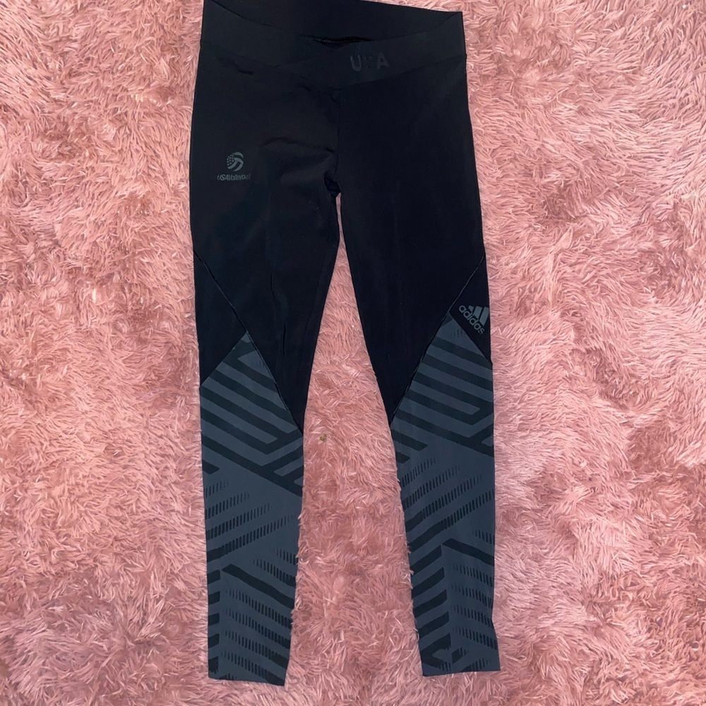 Adidas USA Volleyball Alphaskin Leggings
